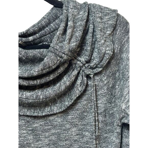 Maurice's Cowl Neck Size X Large Slim Fit Sweater Gray mingled color - Picture 5 of 9